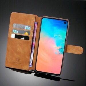 Phone Screen Protection Compatible with Samsung Galaxy S10 5G Wallet Case, Magne